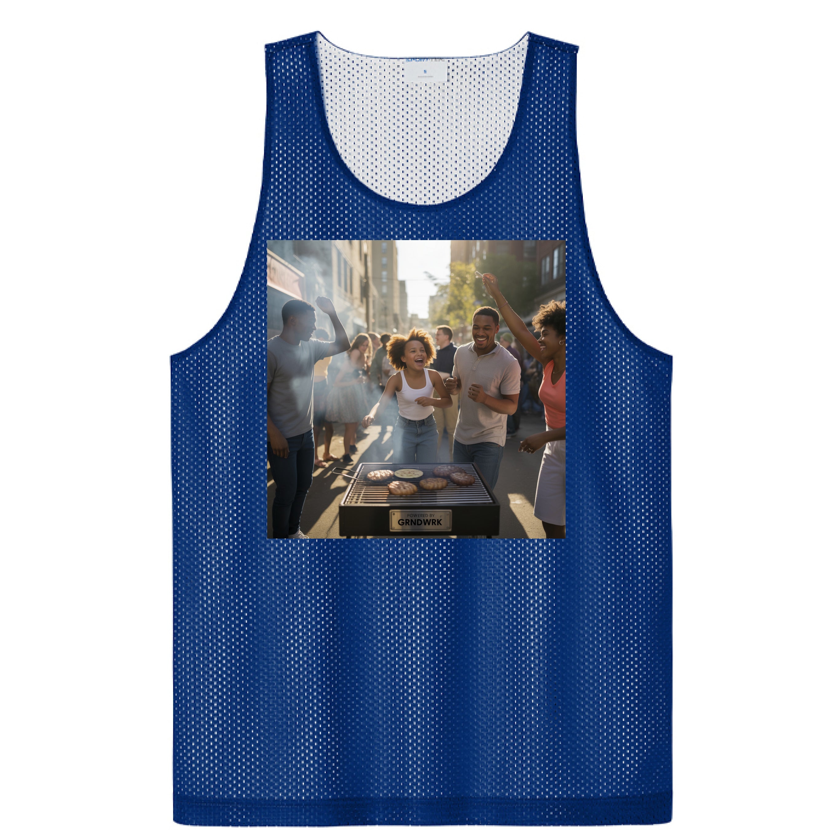 True Royal/ White - FRONT