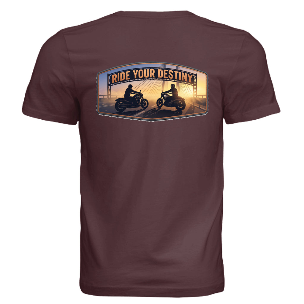 Solid Maroon Triblend - BACK