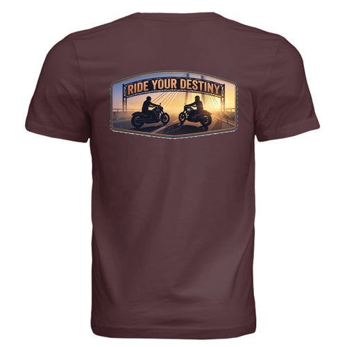 Solid Maroon Triblend - BACK