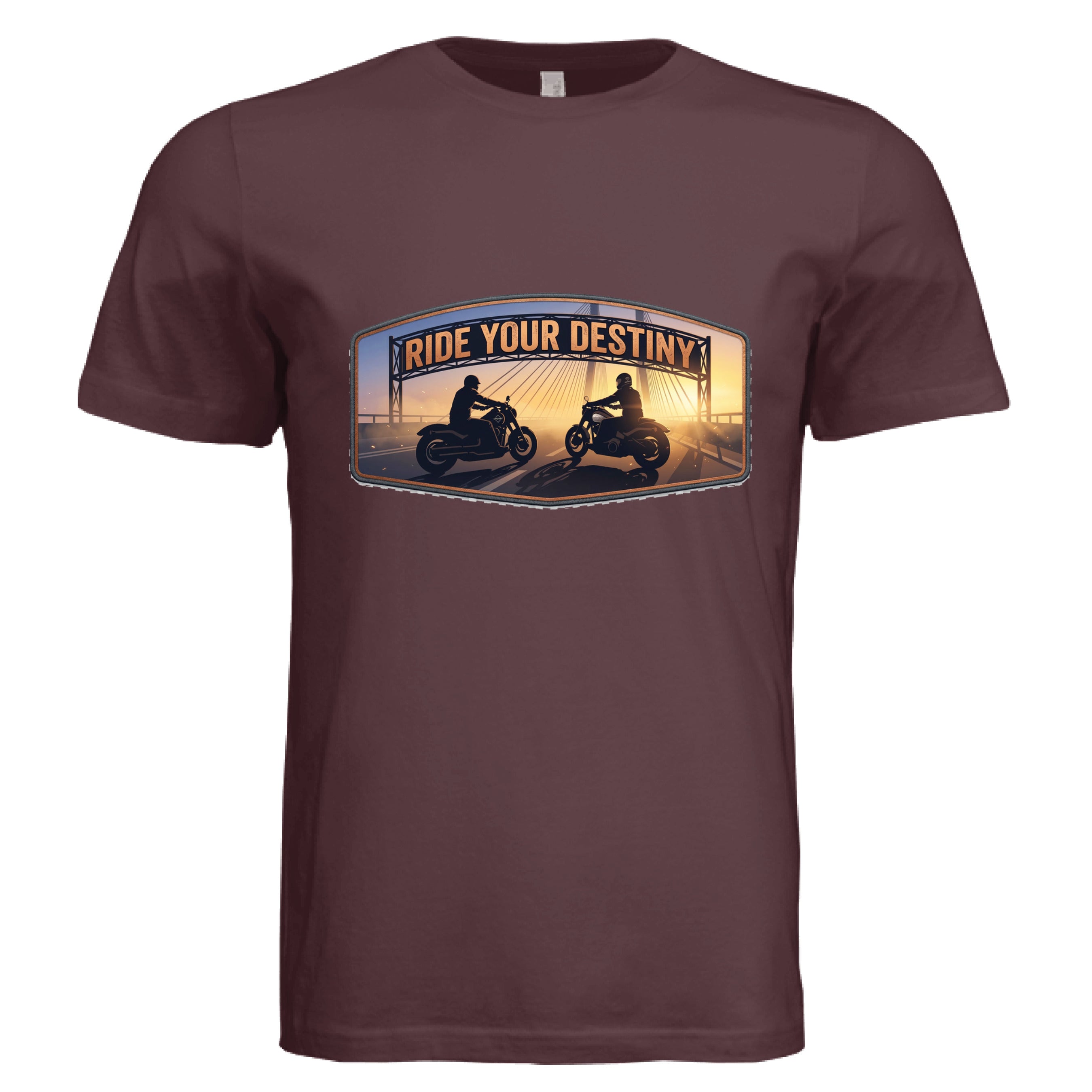 Solid Maroon Triblend - FRONT