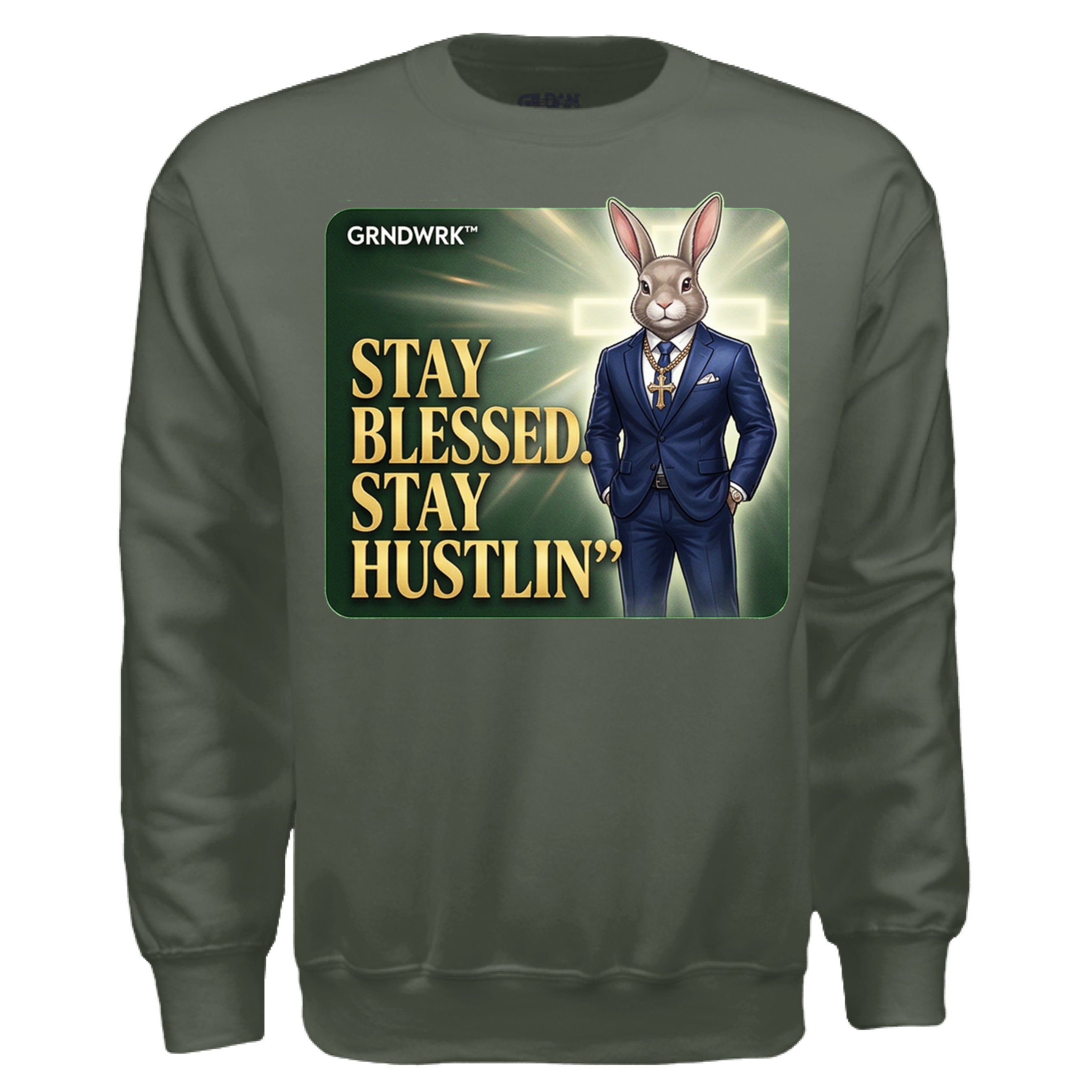 MILITARY GREEN - FRONT